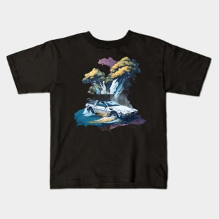 Summer Art DMC DeLorean Kids T-Shirt